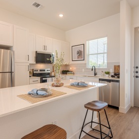 Spacious kitchens with thoughtful details